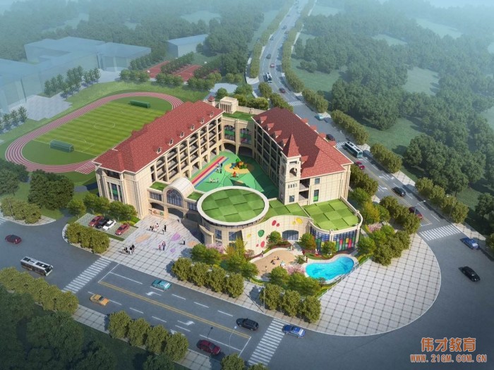 偉才教育攜手重慶潼南,打造當?shù)厥浊恢父咂焚|(zhì)幼兒園