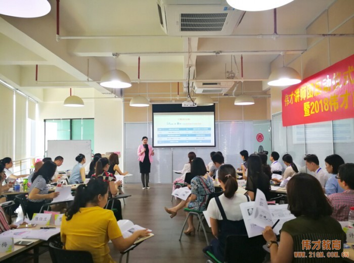 學無止境,厚積薄發——偉才講師團啟動儀式暨2018內訓師培訓會