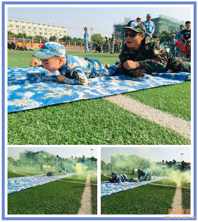 颯爽英姿,小小特種兵丨廣西貴港凱旋國際偉才幼兒園國慶親子軍事演習活動