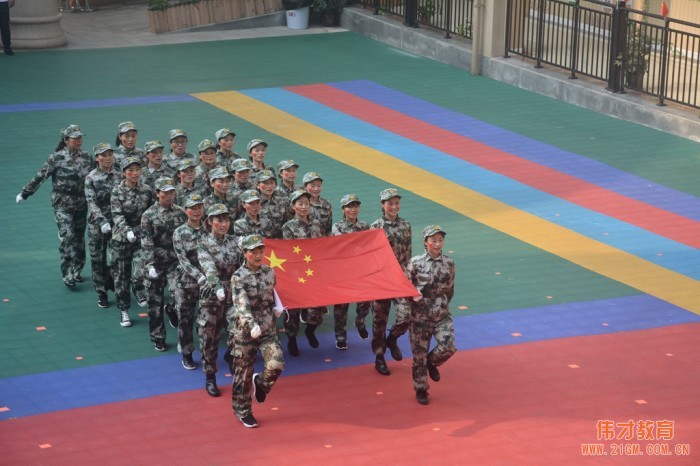 潼南偉才幼兒園慶祝建國70周年 “我是小小兵”親子運動會