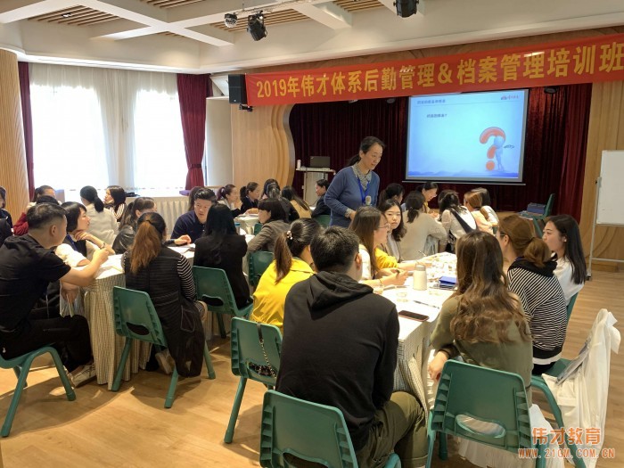 精細科學、實用落地——2019年偉才體系幼兒園后勤管理&檔案管理培訓班圓滿結束