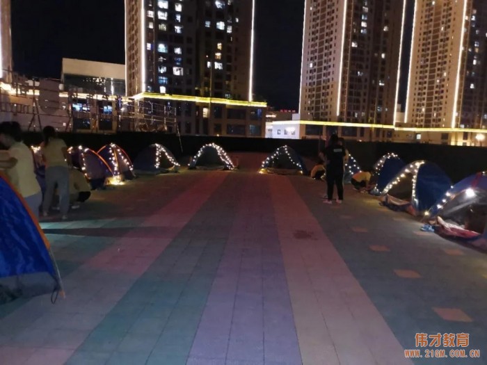 貴州都勻雨花湖偉才幼兒園:畢業(yè)季系列活動(dòng)之“今夜不回家”