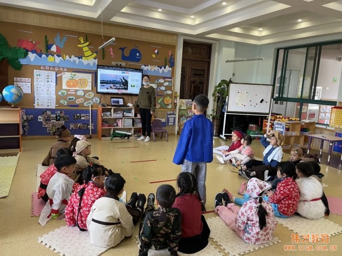 秋韻正濃時,悄然迎立冬丨浙江慈溪清水灣偉才幼兒園
