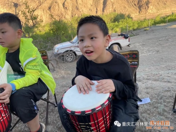 “勇敢的心”畢業沙漠研學之旅——重慶匯祥林里偉才幼兒園