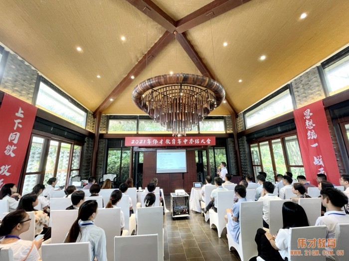 上下同欲，戰(zhàn)無不勝——偉才教育2021年中總結(jié)大會