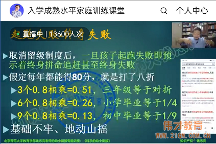 偉才專屬開學第一課!特邀北師大錢志亮教授詳解《新政之下入學準備》